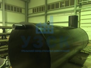 Резервуар горизонтальный стальной наземный в Токмаке