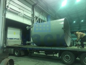 Доставка резервуара вертикального в Токмаке