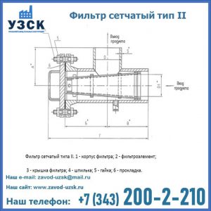 Фильтр сетчатый ФС по Т-ММ-11-2003 в Токмаке